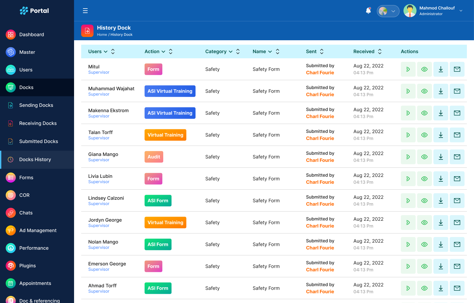 ABC Portal ( Angular / Laravel / Bootstrap / PHP )